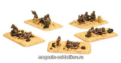 Миниатюра из металла Armored Rifle Plt. Dismounted MG's (15мм) Flames of War (US718) (US718)