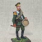 Миниатюра из олова Барабанщик лейб-гвардии Павловского полка, 1884 г., 54 мм, Студия Большой полк (ИЛ1223.12.02.54) (ИЛ1223.12.02.54)