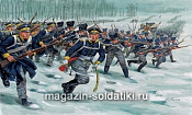 Солдатики из пластика ИТ Набор солдатиков «Прусская пехота (1813-15)» (1/72) Italeri - фото