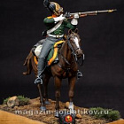 Сборная миниатюра из смолы Русский драгун, 1812 г. 54 мм, Chronos miniatures (CHM-54190) (CHM-54190)