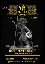 Сборная миниатюра из смолы Hotametaneo`o, 54 мм, Altores studio, - фото
