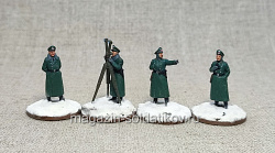 530-104 Немецкий штаб (набор 4 шт.) 1/72 (530-104 н4шт) (530-104 н4шт)