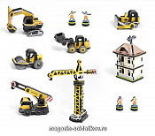 Объемный пазл. Набор сборных игрушек «Большая стройка». Матер: картон + изолон. Фор: midi Умбум - фото