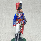 Миниатюра из олова Офицер британских гусар, 1812-15 гг., 54 мм, Студия Большой полк (ИЛ1359.12.04.54) (ИЛ1359.12.04.54 )