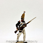 Миниатюра из олова Гренадер Павловского гренадерского полка, Россия 1811-13, 54 мм, Студия Большой полк