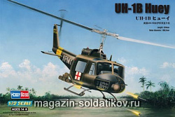 Сборная модель из пластика Вертолет UH - 1BHuey (1/72) Hobbyboss