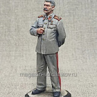 Миниатюра из олова Сталин Иосиф Виссарионович (1878-1953), 54 мм, Студия Большой полк (ИЛ1159.14.01.54) (ИЛ1159.14.01.54 )