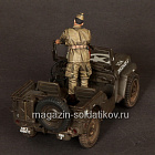 Сборная фигура из смолы 1-ой лейтенант 101-й воздушно-десантной дивизии США. 1944., 1:35, SOGA miniatures (SM 3510) (SM 3510)