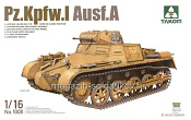 WWI Германия Pz.Kpfw.I Ausf.A Tank Model Kit 1/16 TAKOM - фото