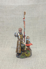 Епископ-рыцарь, XIII век, 54 мм, Студия Большой полк - фото