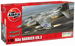 Сборная модель из пластика А Самолет AEROSPACE HARRIER (1/48) Airfix (5102) (5102)