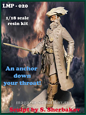 Сборная миниатюра из смолы An anchor down your throat! 1/18, Legion Miniatures - фото