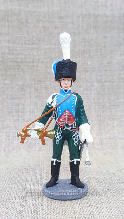 №92 - Трубач роты ордонансовых жандармов, 1807 г.