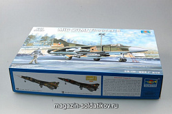 Сборная модель из пластика Самолет МиГ - 23МФ 1:32 Трумпетер
