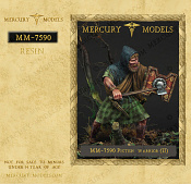 MM-7590 Pictish warrior (2), 75 мм, Mercury Models