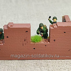 Советская штурмовая группа на подставке (Q530-024) (Q530-024)