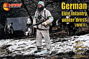 72111 Немецкая элитная пехота в зимней форме, II МВ (1/72) Mars