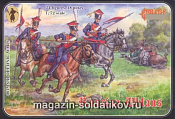 Солдатики из пластика Русские уланы (1/72) Strelets - фото