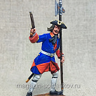 Миниатюра из олова Сержант Семёновского полка, 1709 г., 54 мм, Студия Большой полк (ИЛ2754.11.01.54) (ИЛ2754.11.01.54)