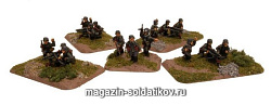 Миниатюра из металла Machine-gun Platoon (15мм) Flames of War (GE704) (GE704)