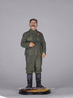 Миниатюра в росписи И.В. Сталин, 1939-43 гг. СССР, 1:32, Сибирский партизан (СП079) (СП079)