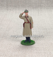 Лейтенант пехоты РККА 1941 г. СССР, 54 мм - фото