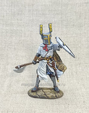 Миниатюра из олова Тевтонский рыцарь, 54 мм, Большой полк - фото