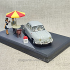 Panhard Dyna Z Etape 22, grey Altaya 1/43 (QGM-001) (QGM-001)