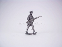 Солдатики из металла Прусский мушкетер (идущий с мушкетом) Магазин Солдатики (Prince August)