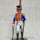 Офицер морской пехоты, Неаполь 1809-12 гг., 54 мм, Студия Большой полк (ИЛ2493.12.18.54) (ИЛ2493.12.18.54)