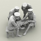 Сборная фигура из смолы Совещание генералов и командиров РККА. 1941, SOGA miniatures (SOGA-22) (SOGA-22 )