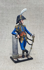 Миниатюра в росписи Офицер батальона гвардейских моряков, Франция 1805-15 гг, 54 мм, Студия Большой полк - фото