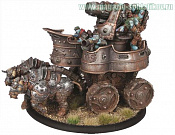 PIP 71065 Trollblood War Wagon Cavalry Battle Engine BOX Warmachine. Wargames (игровая миниатюра) - фото