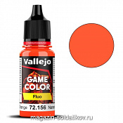 : Флюоресцентный оранжевый, Vallejo - фото