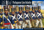Сборные фигуры из пластика Набор миниатюр Portuguese Line Infantry BOX Warlord - фото