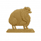 Солдатики из пластика Собака Карликовый Лулу, бежевый, Воины и битвы - фото