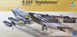 Сборная модель из пластика 1378 ИТ Самолет B-52G Boeing Stratofortress (1:72) Italeri (Q445-125) (Q445-125)