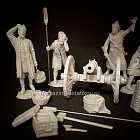 Сборная миниатюра из смолы Русская артиллерия XVII в, 54 мм, TRILOKA miniatures (TLK-54-025) (TLK-54-025)