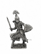 Миниатюра из олова 355. Ульрих фон Мунигюр, XIII век, 54 мм, EK Castings - фото