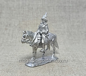 Сборная фигура из металла Польская пехота. Полковник, 28 мм, Figures from Leon - фото