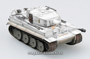 Масштабная модель в сборе и окраске Танк «Тигр» I (средний), sPzAbt.506, Россия, 1943 г. 1:72 Easy Model - фото