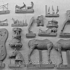 Сборная миниатюра из смолы Вожатый зарядного ящика конно-артиллерийских рот, 54 мм, Chronos miniatures (CHM-54361) (CHM-54361)