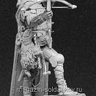 Сборная миниатюра из смолы Европейский арбалетчик, 1440-55 гг. 54 мм, Chronos miniatures (CHM-54115) (CHM-54115)
