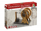 Сборная модель из пластика ИТ Рычаг крана (Леонардо да Винчи) Italeri - фото