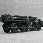 РСЗО БМ-30 «Смерч", модель бронетехники 1/72 "Руские танки» №29
