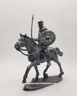 Солдатики из пластика Конный римский воин с круглым щитом