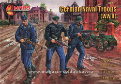 Солдатики из пластика Немецкие военно-морские силы, II МВ (1/72) Mars