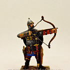 Миниатюра из олова Дружинник с луком XI-XIII вв., 54 мм, Большой полк