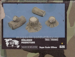 826 Verlinden 1/16 Tree Trunks 120mm (401-055) (401-055)