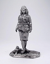 Миниатюра из олова 307 РТ Младший капрал, Англия, 1940 г., 54 мм, Ратник - фото